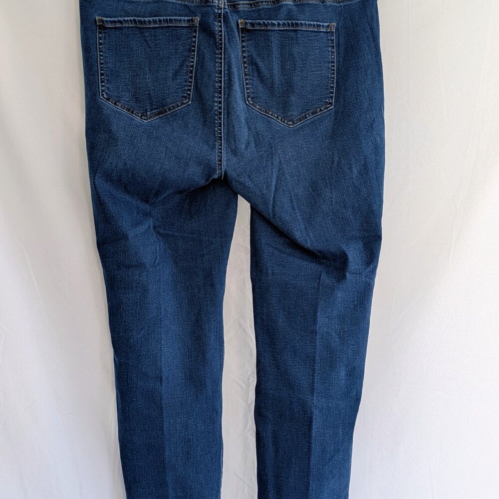1035 – NYDJ Curves 360 Jeans Blue Size 16 Short $17.00 - Picture 4 of 10